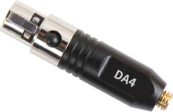 Deity DA4 Microdot Adapter Black