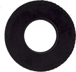 Eyecushion ROUND M Microfiber Black