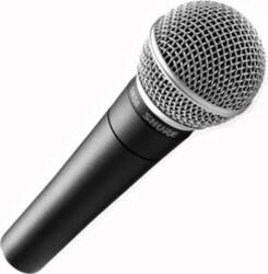 Shure SM58 Black Dynamic Stage Microphone