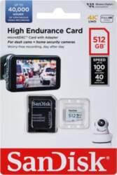 SanDisk 512GB MicroSDXC Class 10 Memory