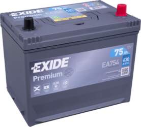 EXIDE Premium EA754 12V 75Ah 630A(EN)