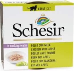 1 Schesir Cat Chicken Apple, -