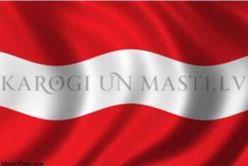 Austrijas karogs (2m X 1m) mastam