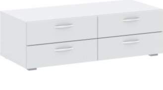 INTERMEBLE Basinter KOM 4S Kumode,balts