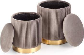 HALMAR MONTY set of two stools: