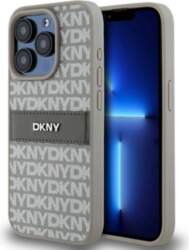 DKNY Leather Mono Stripe & Metal
