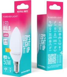 FOREVER LIGHT   LED Bulb E14 C37