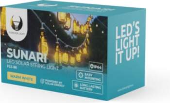 FOREVER LIGHT SUNARI Solar string lanterns