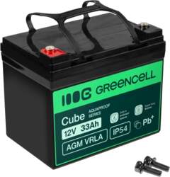 GREEN CELL   Cube AGM VRLA IP54