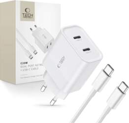 TECH-PROTECT C20W 2x USB-C PD 20W