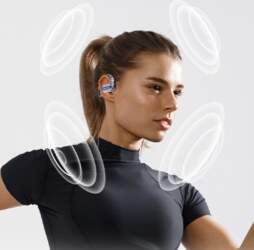 AWEI słuchawki Bluetooth 5.4 OWS