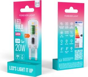 FOREVER LIGHT   LED Bulb G9 2