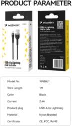 WOZINSKY   WNBAL1 USB-A | Lightning 2
