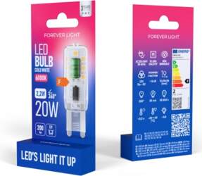 FOREVER LIGHT LED Bulb G9 2