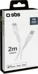 SBS Lightning - Type-C cable for