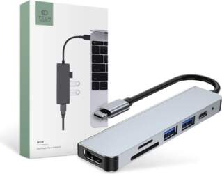 TECH-PROTECT HUB   V4 6in1 USB-C -