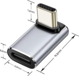 TECH-PROTECT   Ultraboost AA02 USB-C leņķveida adapteris