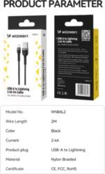 WOZINSKY WNBAL2 USB-A | Lightning 2