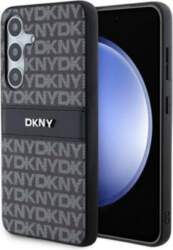 DKNY Leather Mono Stripe & Metal