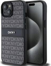 DKNY Leather Mono Stripe & Metal