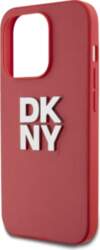 DKNY   PU Leather Stack Logo Wrist