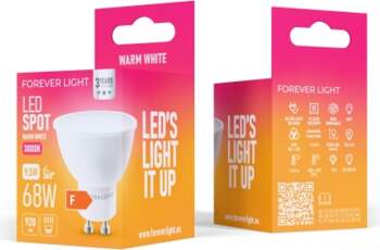 FOREVER LIGHT   LED Bulb GU10 9