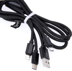 MAXLIFE   3in1 cable USB - Lightning
