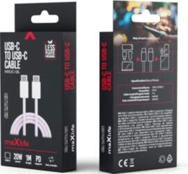 MAXLIFE   MXUC-06 cable USB-C - USB-C