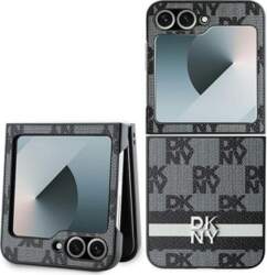 DKNY Checkered Pattern Printed Stripes case