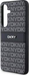DKNY Leather Mono Stripe & Metal