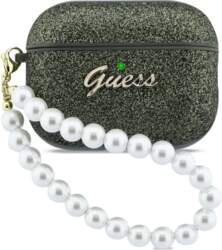 GUESS Case Glitter Pearl Strap for