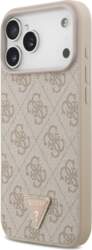GUESS   Leather 4G Triangle Strass MagSafe
