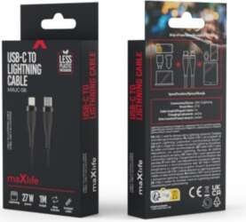 MAXLIFE MXUC-08 cable USB-C - Lightning