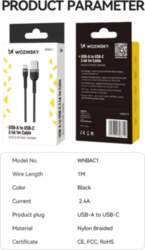 WOZINSKY WNBAC2 USB-A | USB-C 2