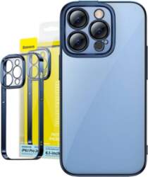 BASEUS Glitter Transparent Case and Tempered