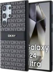 DKNY Leather Mono Stripe & Metal