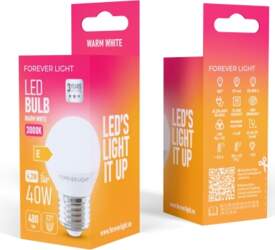 FOREVER LIGHT   LED Bulb E27 G45