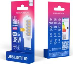 FOREVER LIGHT LED Bulb G9 3