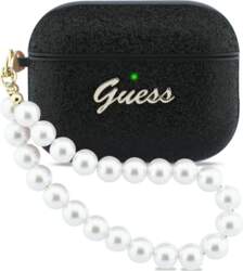 GUESS Case Glitter Pearl Strap for