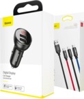 BASEUS Digital Display Dual USB 4