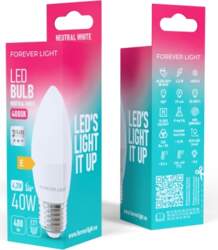 FOREVER LIGHT   LED Bulb E27 C37