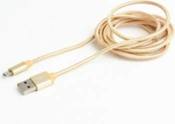 GEMBIRD cotton braided micro USB cable