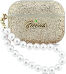 GUESS Case Glitter Pearl Strap for