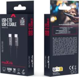 MAXLIFE MXUC-12 cable USB-C - USB-C