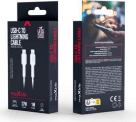 MAXLIFE MXUC-13 cable USB-C - Lightning