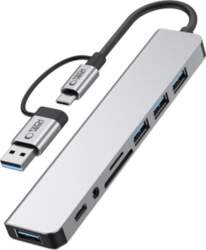 TECH-PROTECT HB06 HUB Adapter 8in1 TYPE-C
