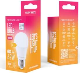 FOREVER LIGHT   LED Bulb E27 G45