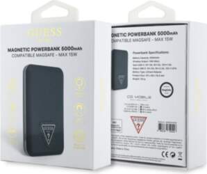 GUESS   PU Grained Triangle Logo MagSafe