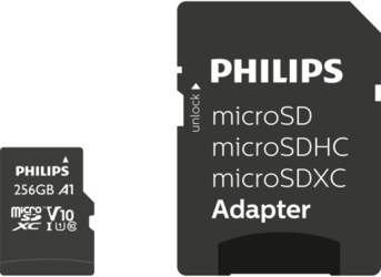 PHILIPS MicroSDHC 256GB class 10/UHS 1