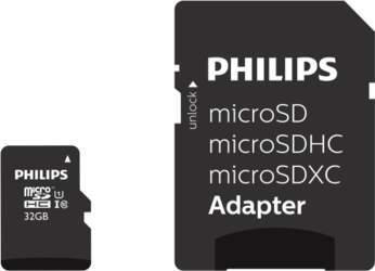 PHILIPS MicroSDHC 32GB class 10/UHS 1
